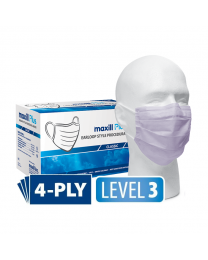 maxill Plus Earloop Style Procedural Masks - Classic - Lavender