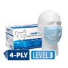 maxill Plus Earloop Style Procedural Masks - Classic - Blue